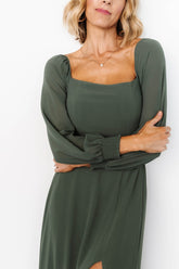 Giselle Maxi Dress | Dark Sage
